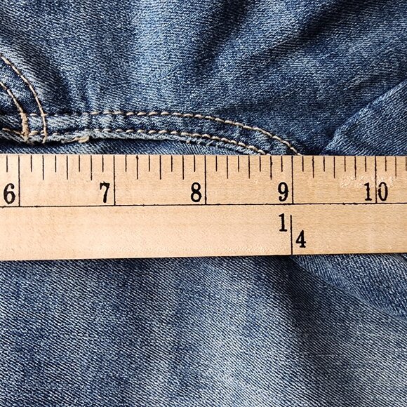 INC International Concepts Skinny Leg Regular Fit Shimmer Jeans Size 6 - Picture 9 of 16